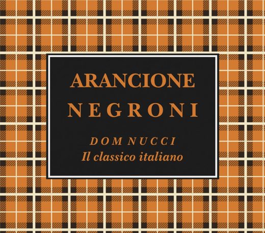 Rótulo do Arancione Negroni