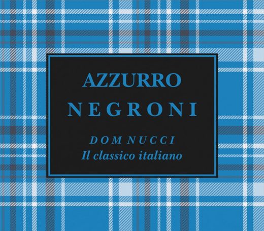 Rótulo do Azzurro Negroni