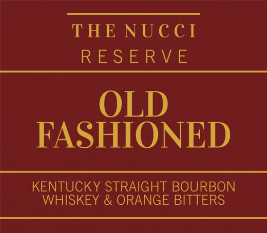 Rótulo do Old Fashioned