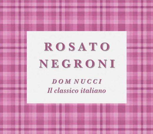 Rótulo do Rosato Negroni